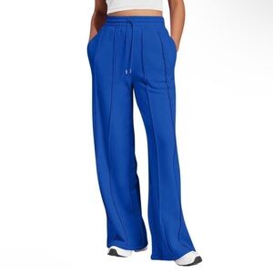 Free People Movement Stellar Blue Track Pants - Size Small - NWT